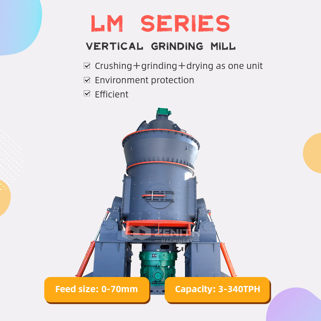 Diagram showing material flow in an LM Vertical Roller Mill system for coke grinding